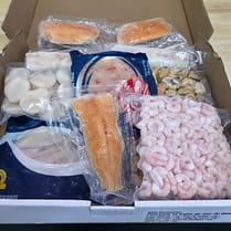 Boîte découverte poissons et fruits de mer gaspésie **(Nouveauté)**