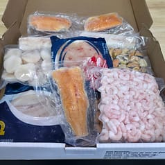 Boîte découverte poissons et fruits de mer gaspésie **(Nouveauté)**