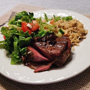Tournedos de canard mariné érable & chipotlé